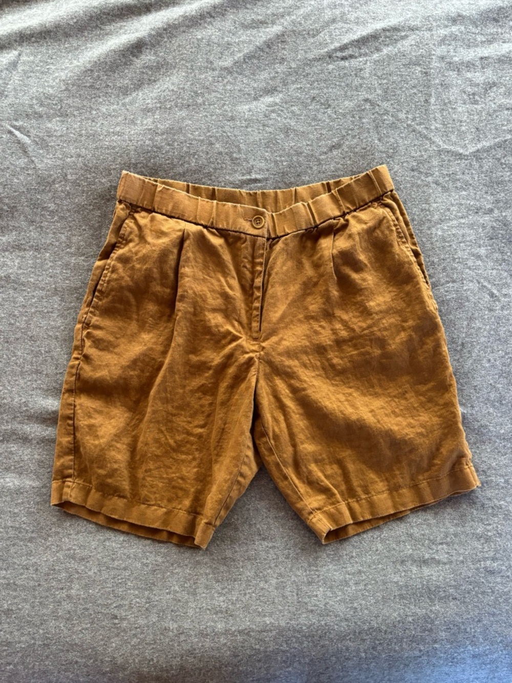 Eileen Fisher Organic Linen Shorts